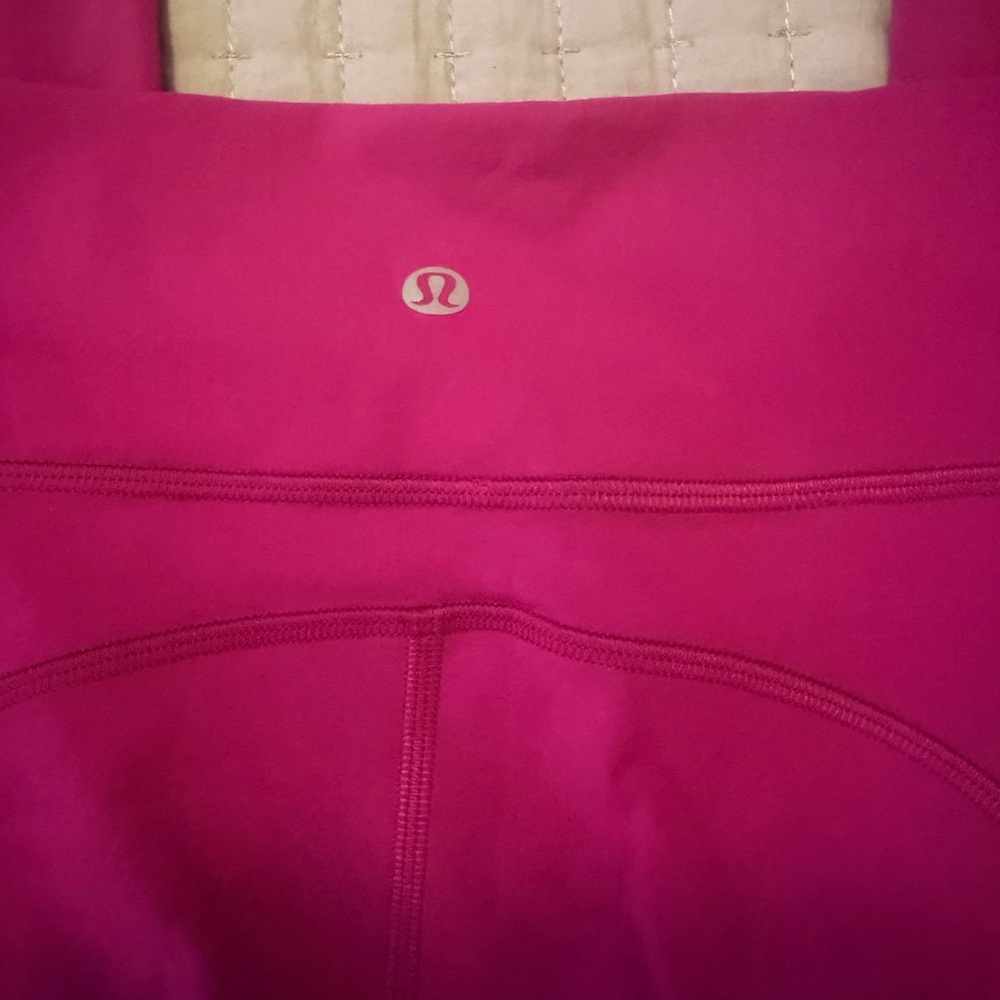 lululemon athletica Hot Pink Leggings